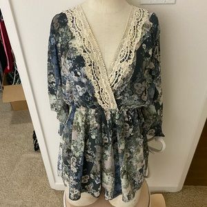 floral print romper🌸